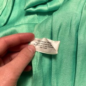 Beautiful mint green scarf